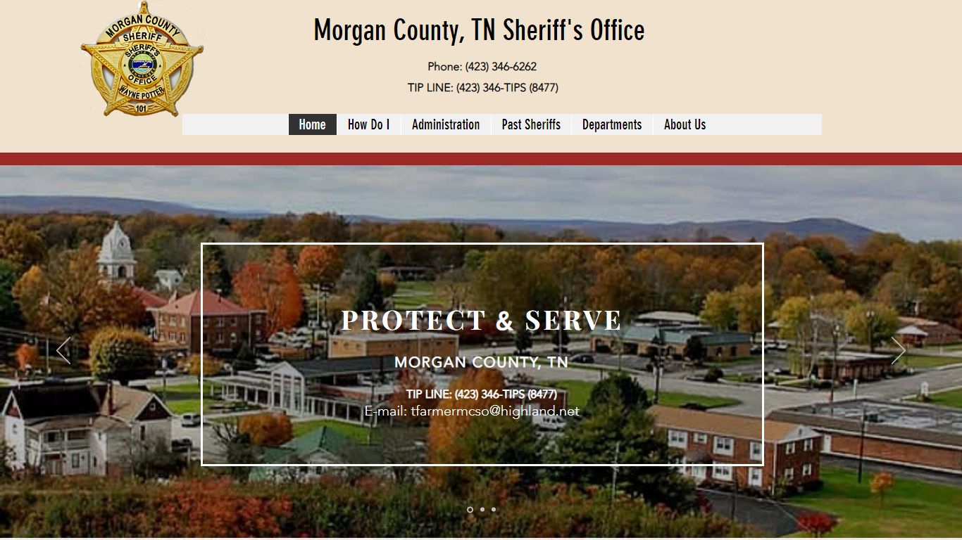 Police | Morgan County Sheriff's Office | Wartburg, TN
